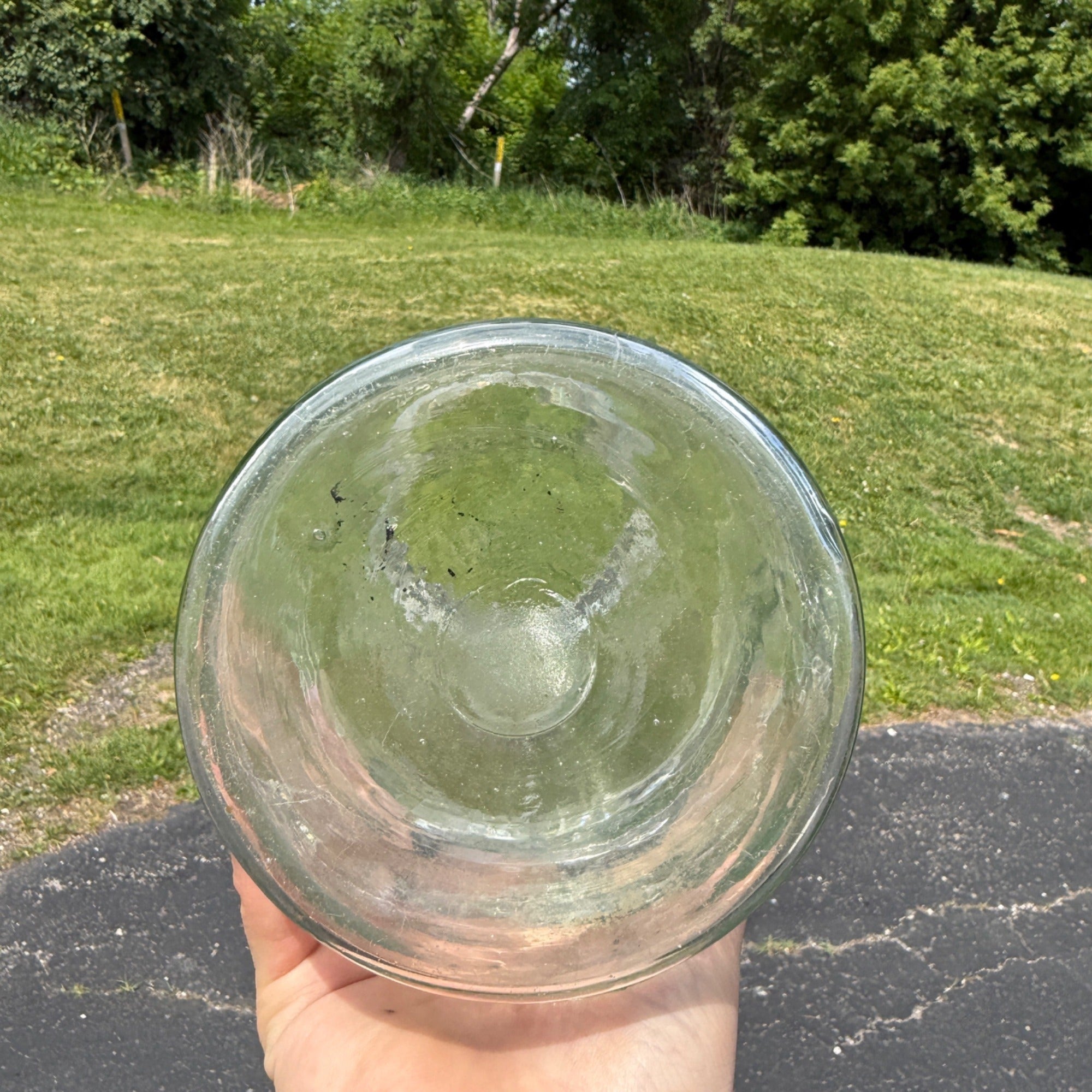Vintage Mason Jar Patent Nov. 30th 1858 Clear Half Gallon Bold Marking