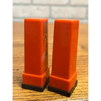 Vintage Philips 66 / Gas Pump Salt and Pepper Shakers / Sheets Oil Advertising / Angola, Indiana