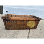 Vintage Cohodas Manis Banana Company Fond du Lac Wis Advertising Wooden Crate Box