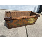 Vintage Cohodas Manis Banana Company Fond du Lac Wis Advertising Wooden Crate Box