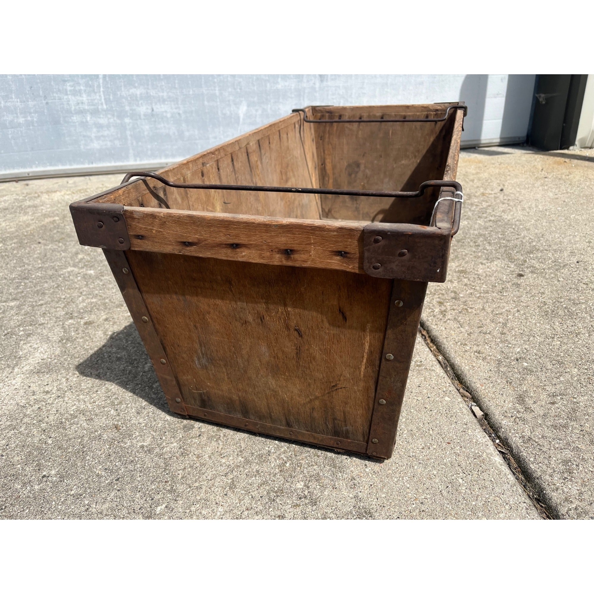 Vintage Cohodas Manis Banana Company Fond du Lac Wis Advertising Wooden Crate Box
