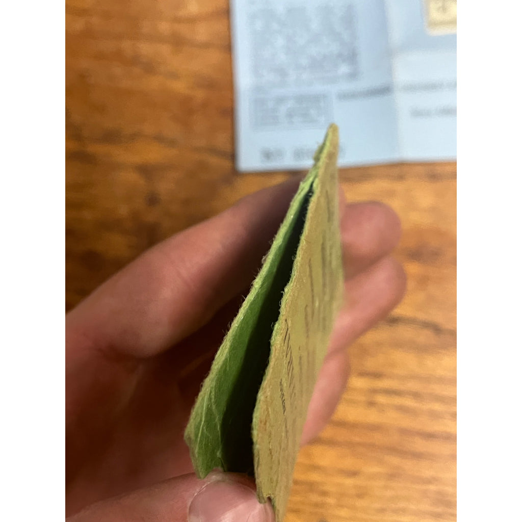 Vintage 1947-48 Wisconsin Game Hunting License, Stamp & Holder West Bend