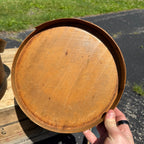 Antique Primitive 19th c. Sugar Firkin Pail Wood Handle Farmhouse AAFA