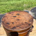 Antique Primitive 19th c. Sugar Firkin Pail Wood Handle Farmhouse AAFA