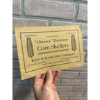 1910's Ottawa Corn Shellers Catalog King & Hamilton Company Ottawa Illinois