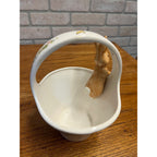 Vintage Peter Rabbit Basket Beatrix Potter 1998 Ceramic Teleflora