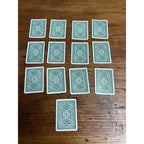 1880s McLoughlin Bros Boxed Fortune Telling Card Game Madame Lenormand Halloween