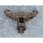 Antique F.E. Myers Cross Draft Cast Iron Farm Hay Trolley Barn Equipment