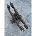 Antique F.E. Myers Cross Draft Cast Iron Farm Hay Trolley Barn Equipment