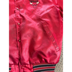 Vintage 1990s Swingster NBA Chicago Bulls Satin Bomber Jacket Mens XL Jordan