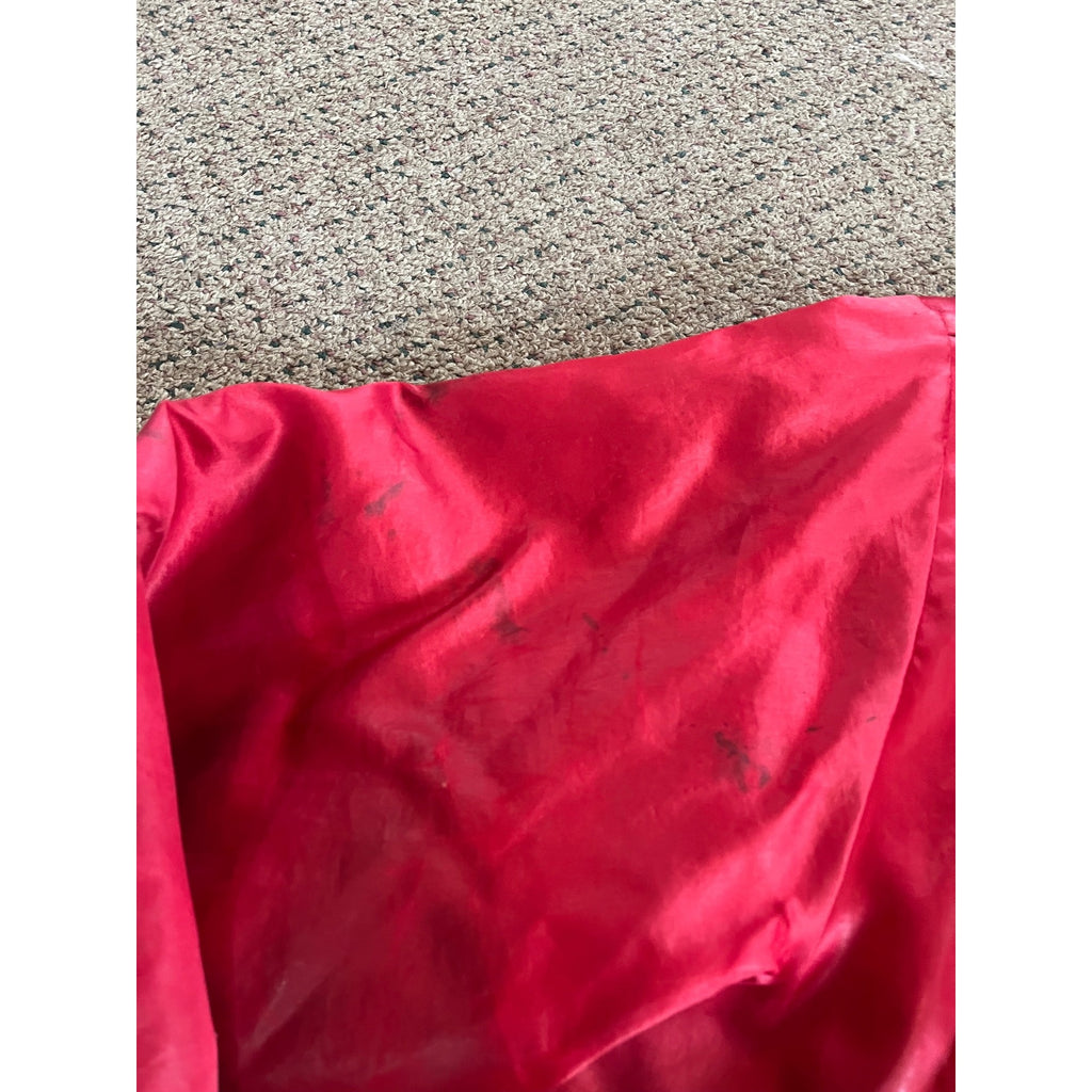 Vintage 1990s Swingster NBA Chicago Bulls Satin Bomber Jacket Mens XL Jordan