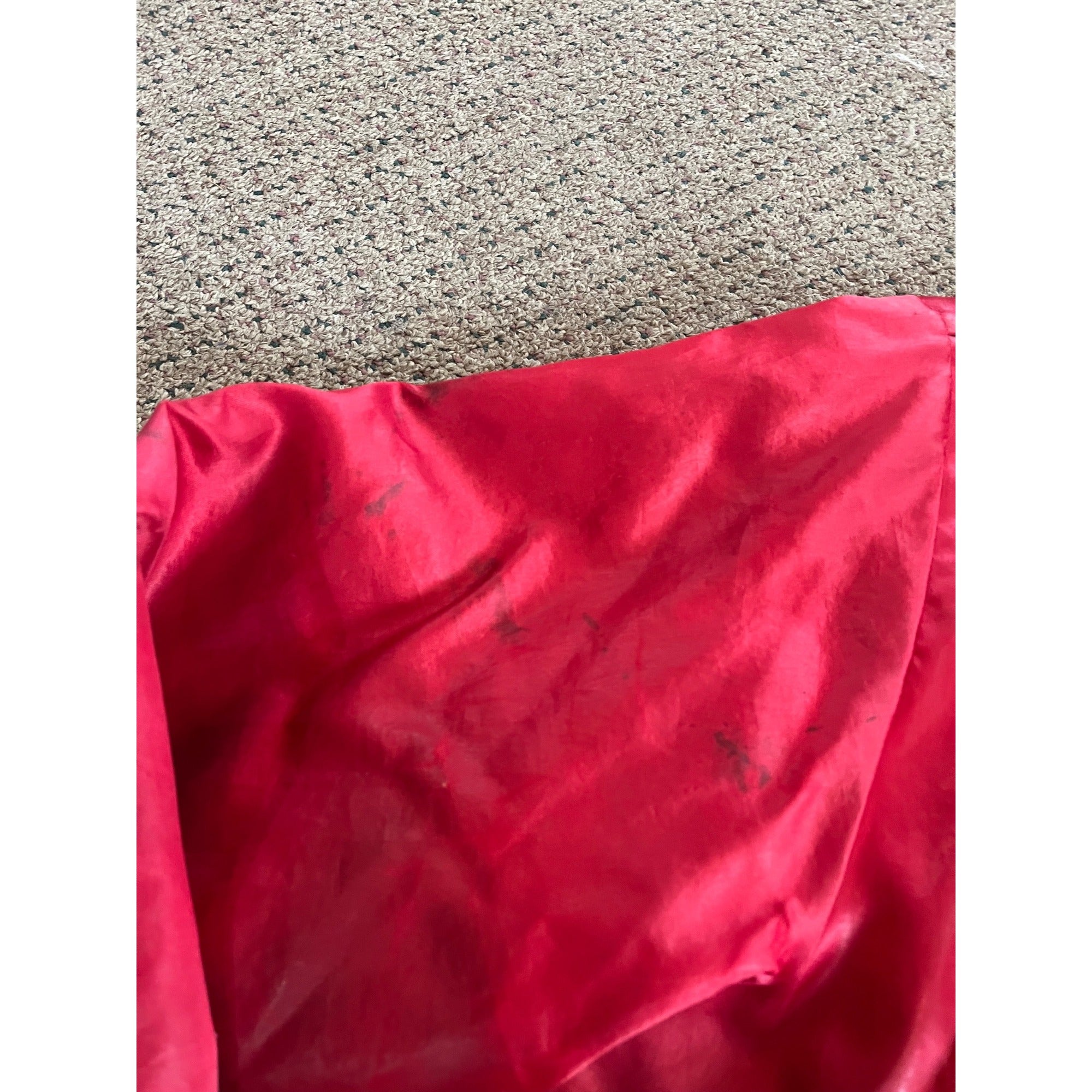 Vintage 1990s Swingster NBA Chicago Bulls Satin Bomber Jacket Mens XL Jordan