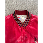 Vintage 1990s Swingster NBA Chicago Bulls Satin Bomber Jacket Mens XL Jordan
