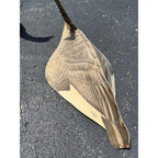 Vintage 1940s Dup-A-Goose Folding Decoys Pair Dunster Sporting Goods Seattle
