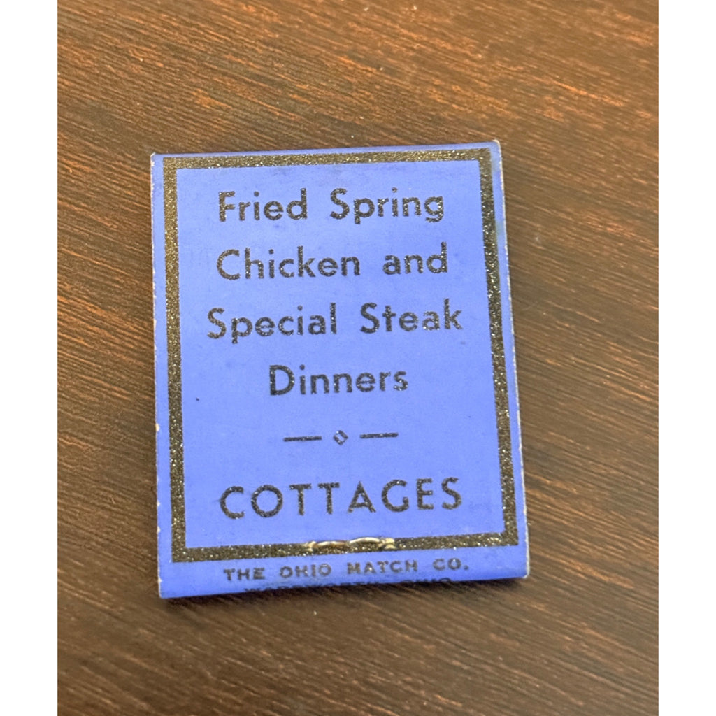 Vintage Farm Kitchen Baraboo Wisconsin WI Unstruck FULL Matchbook Restaurant