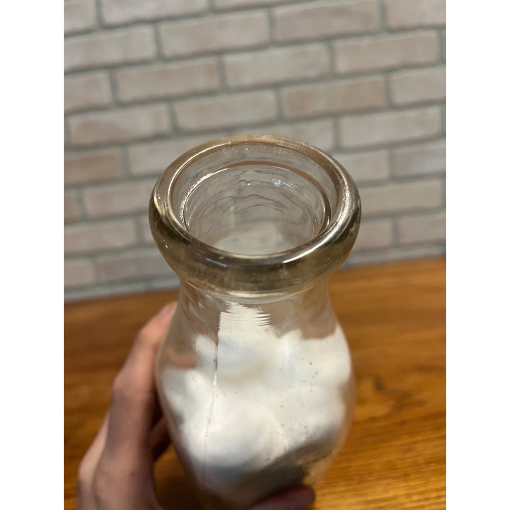 Vintage Schroeder Dairy West Bend Wis Quart Milk Bottle WI Wisconsin