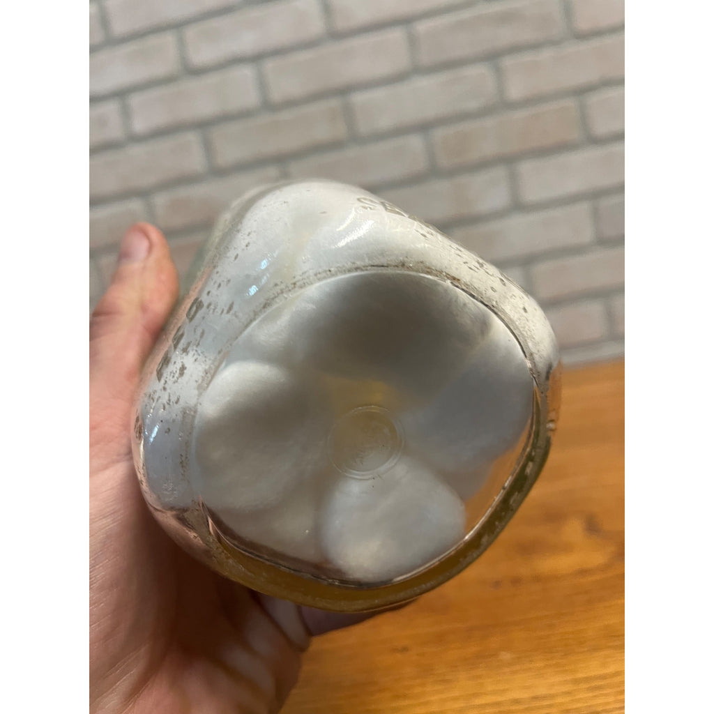 Vintage Schroeder Dairy West Bend Wis Quart Milk Bottle WI Wisconsin