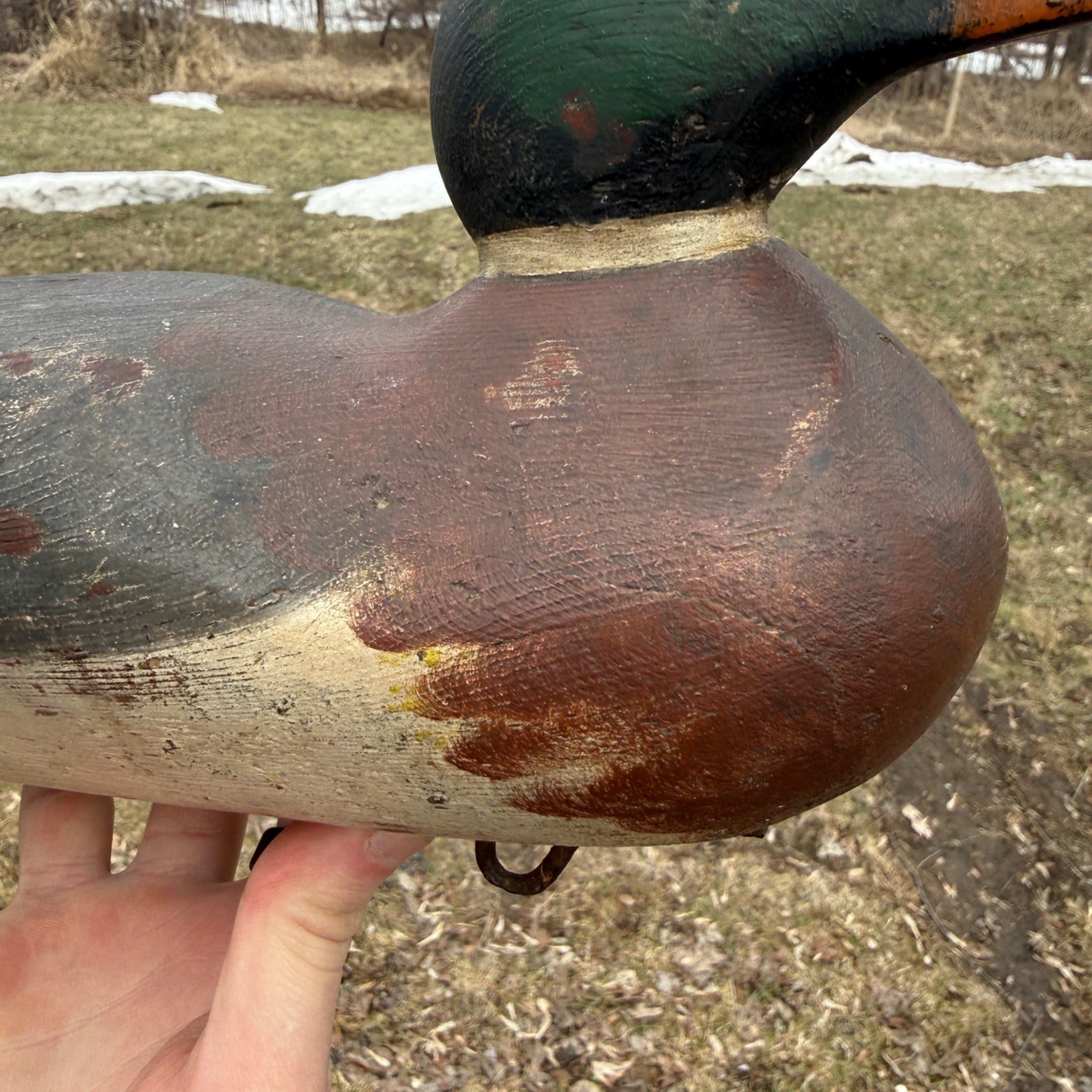 Gorgeous Mason Mallard Duck Decoy 1905  Original Paint