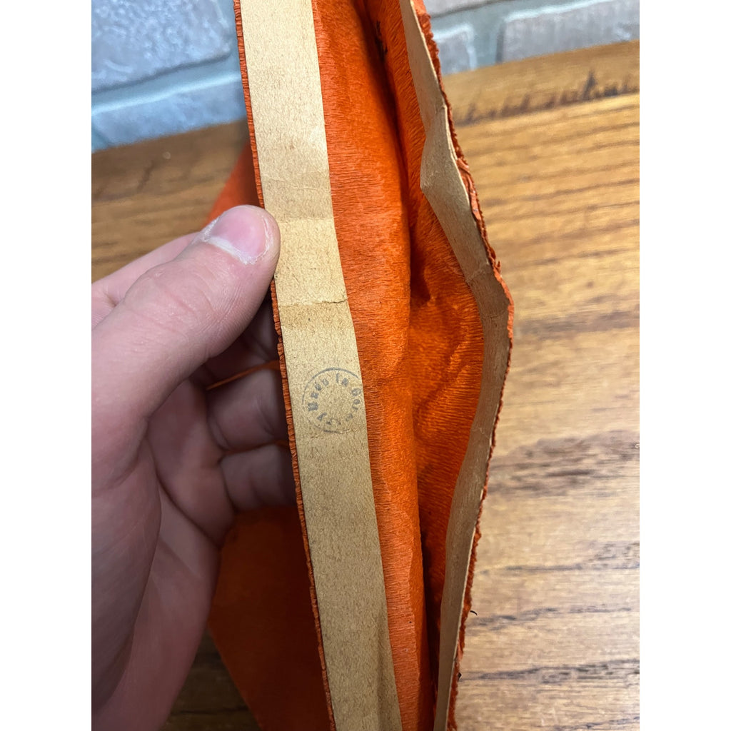 Vintage 1930s Halloween Party Crepe Tissue Paper Hats Flying Witch - German