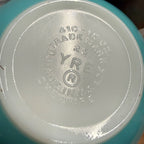 Vintage Pyrex 410 (12 Ounce) Turquoise Dip Bowl Mid-Century Ovenware