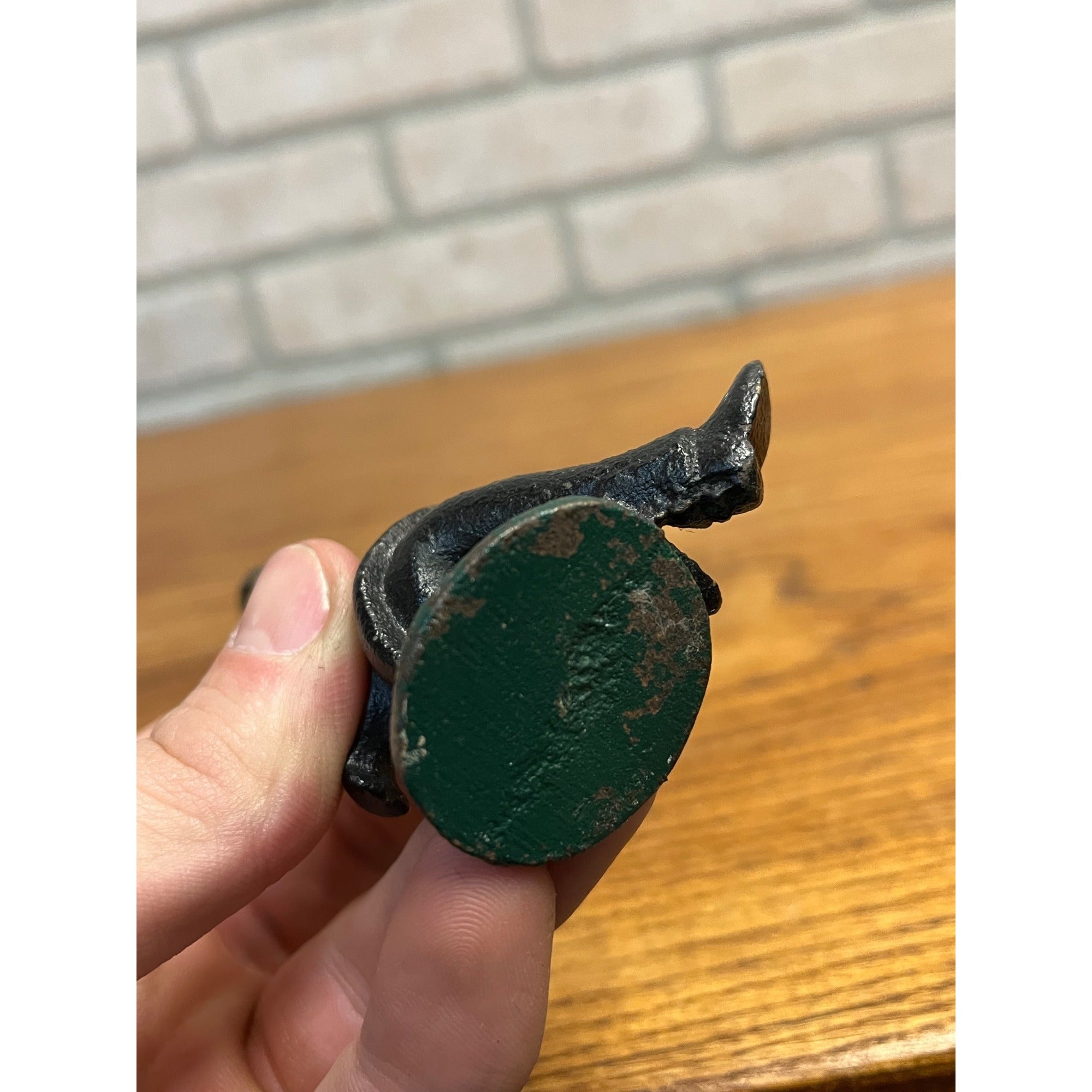 Antique Vintage Drunken Man Hobo Cast Iron Bottle Opener Lamp Post John Wright