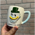 Vintage 1960's Ceramic Ludwig Von Drake Walt Disney Productions 3-D Mug