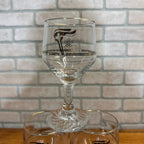 1988 Calgary Canada Winter Olympic Games Wine Beer Goblet Glass Set of 6