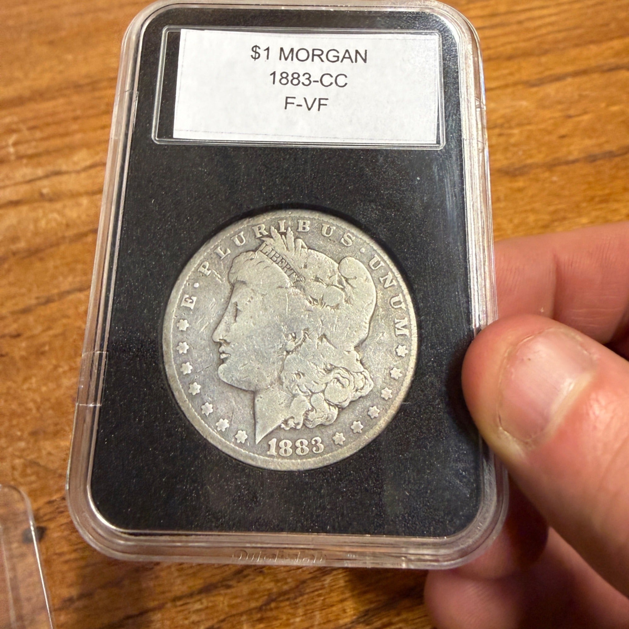 1883-CC Morgan Silver Dollar Coin Fine Very Fine Condition Circulated
