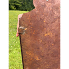 Antique 19th c. Primitive Tin Wall Lantern Candle Sconce Farmhouse Lighting