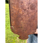 Antique 19th c. Primitive Tin Wall Lantern Candle Sconce Farmhouse Lighting