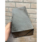 Antique Primitive Gray Enamel Graniteware Bread Pan/ Baking Dish/ Farmhouse Decor