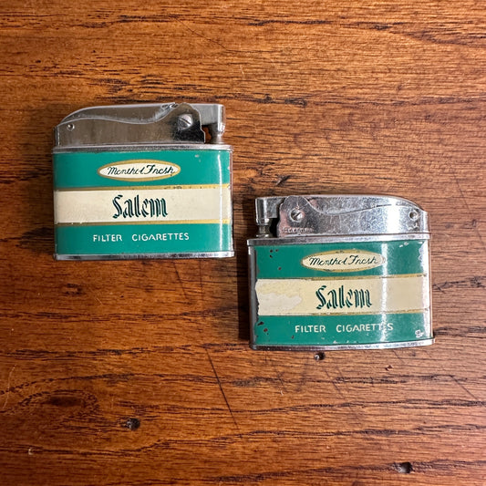 Vintage Salem Menthol Fresh Advertising Cigarette Coronet Super Lighter Japan (2)