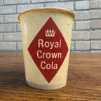 Vintage 6oz  RC Cola Royal Crown Soda Promotional Wax Paper Cup