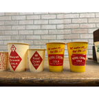 Vintage 6oz  RC Cola Royal Crown Soda Promotional Wax Paper Cup