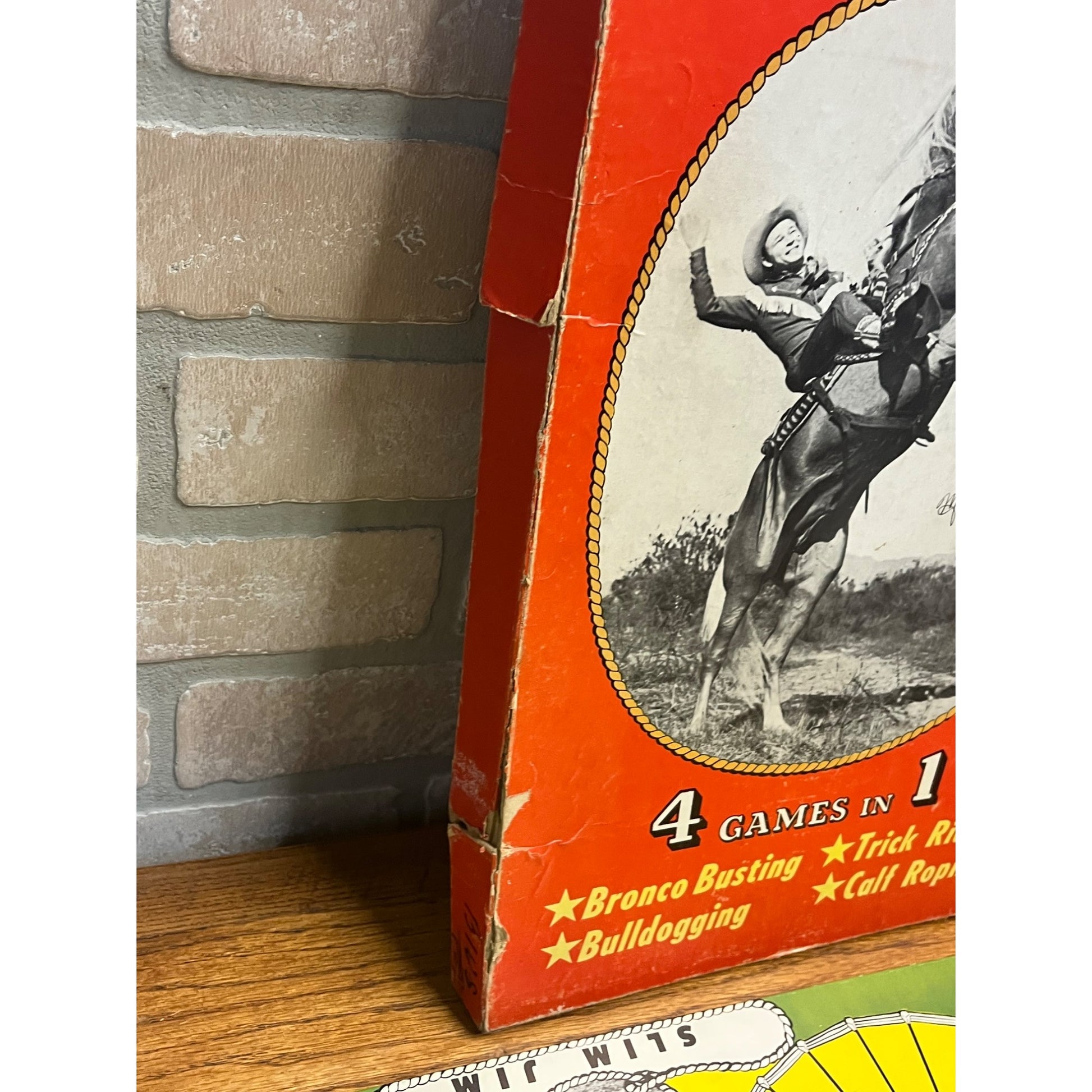 Vintage 1949 Roy Rogers Western Board Game - 100% Complete - Dee McCann