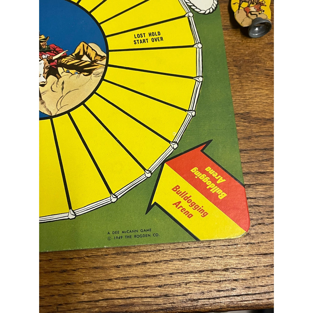 Vintage 1949 Roy Rogers Western Board Game - 100% Complete - Dee McCann