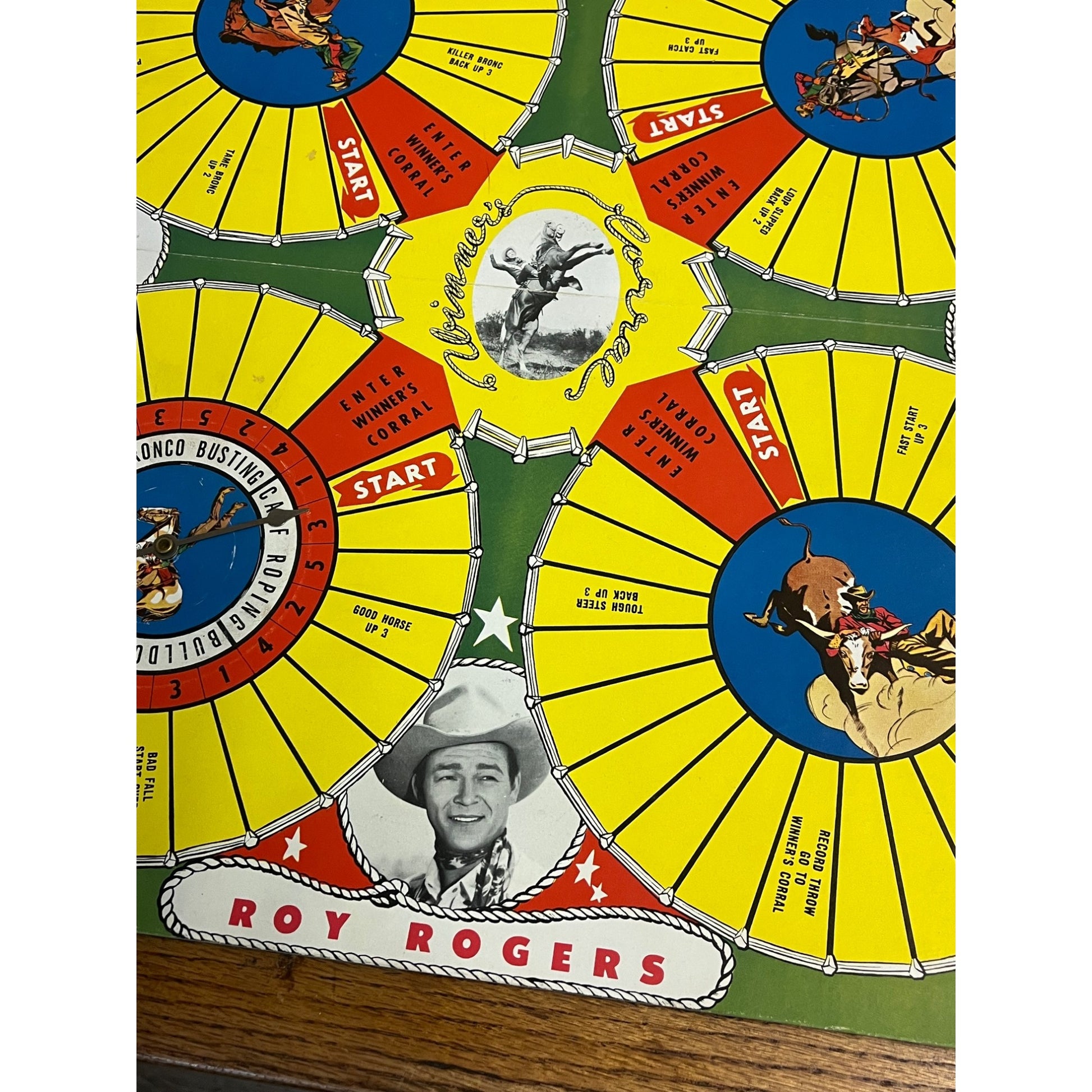 Vintage 1949 Roy Rogers Western Board Game - 100% Complete - Dee McCann