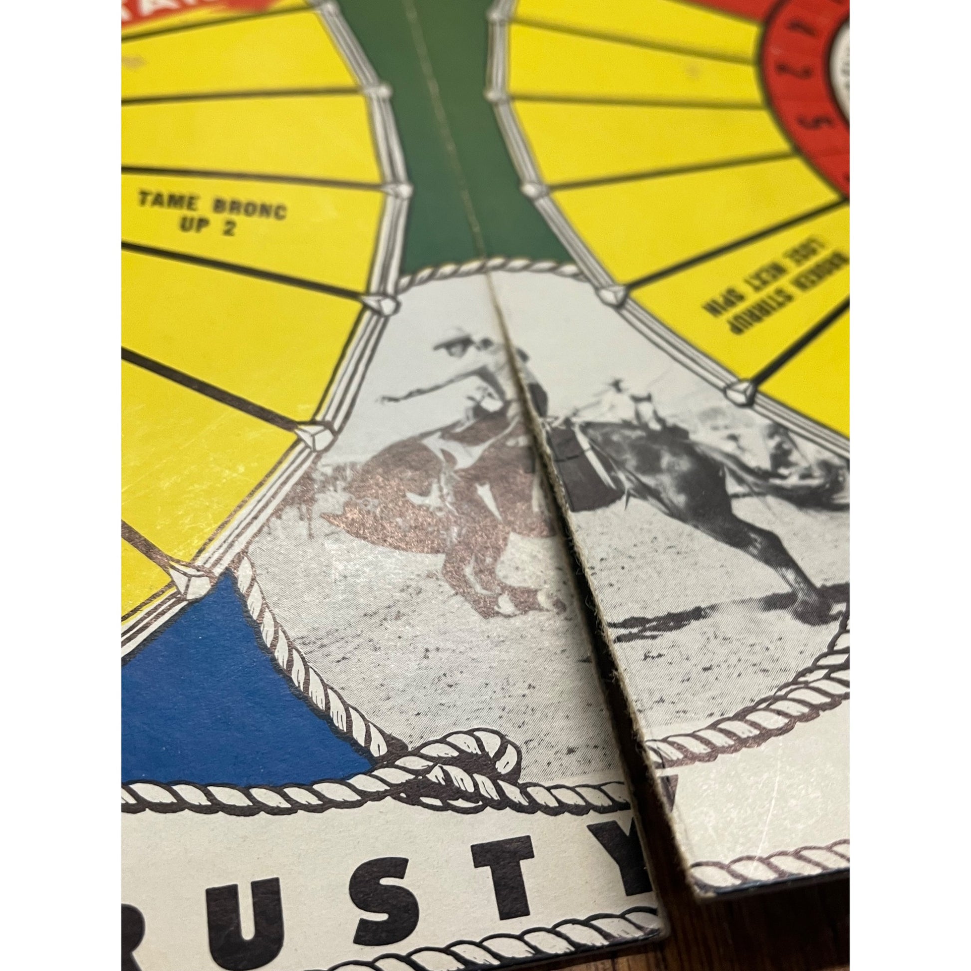 Vintage 1949 Roy Rogers Western Board Game - 100% Complete - Dee McCann