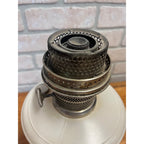 Aladdin White Kerosene Parlor Oil Lamp - No Chimney Nu Type Model B