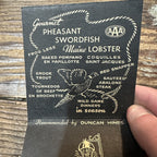 Vintage Advertising Matchbook - Frenchys Oversized Matchbook Milwaukee Wisconsin