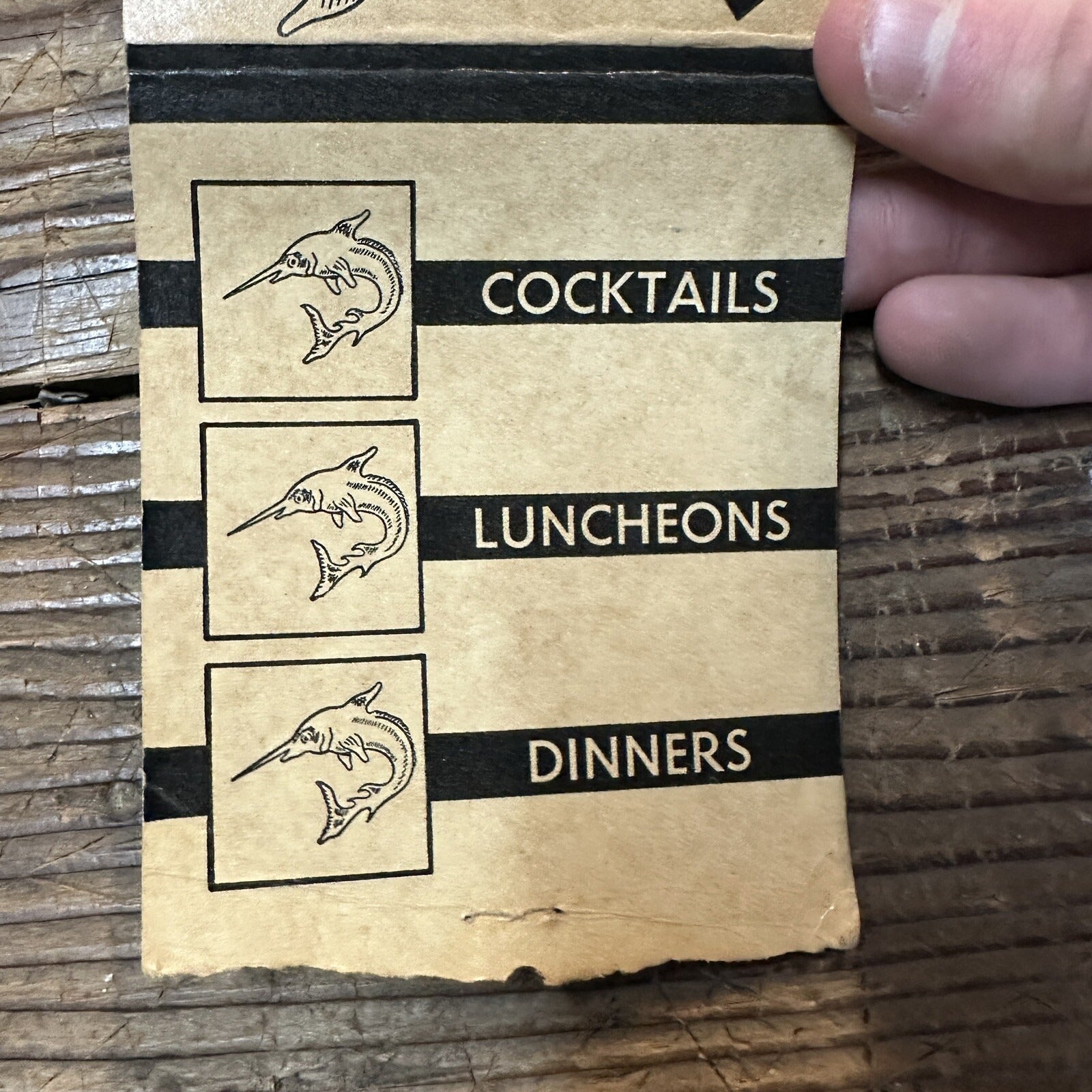 Vintage Advertising Matchbook - Frenchys Oversized Matchbook Milwaukee Wisconsin