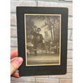 Antique Cabinet Photo Old Photograph German Bavarian Grenadier Beer Man Uniform
