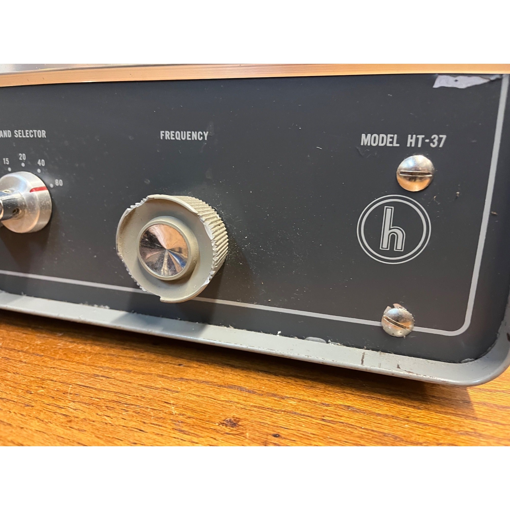 Vintage 1960s Hallicrafters HT-37 Amateur Radio Tube Transmitter