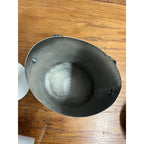 Vintage 1960s Ekco Stainless Steel Teak Wood Covered Ice Bucket MCM Danish