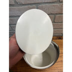 Vintage 1960s Ekco Stainless Steel Teak Wood Covered Ice Bucket MCM Danish