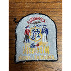 Vintage Wisconsin American Legion Wool Patch 3.75" x 4.5"