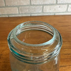 Antique Mason's improved Patented May 10th 1870 Canning Jar Blue - No Lid