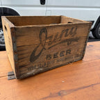 RARE Vintage Jung Old Country Beer Crate Random Lake Wisconsin Wis WI