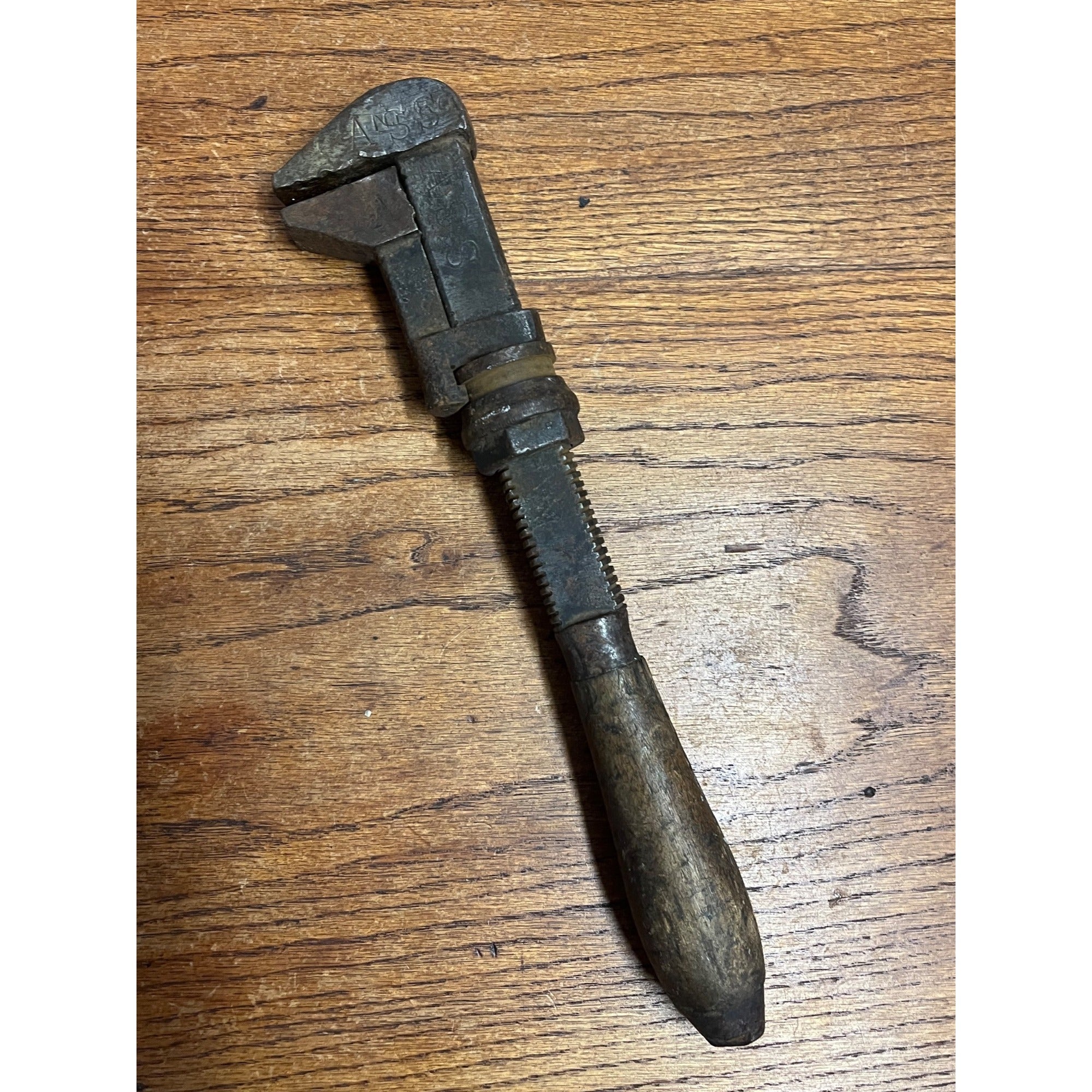 Antique Northern Pacific Railway NP RY Railroad RR  Adjustable Wrench - As-Is