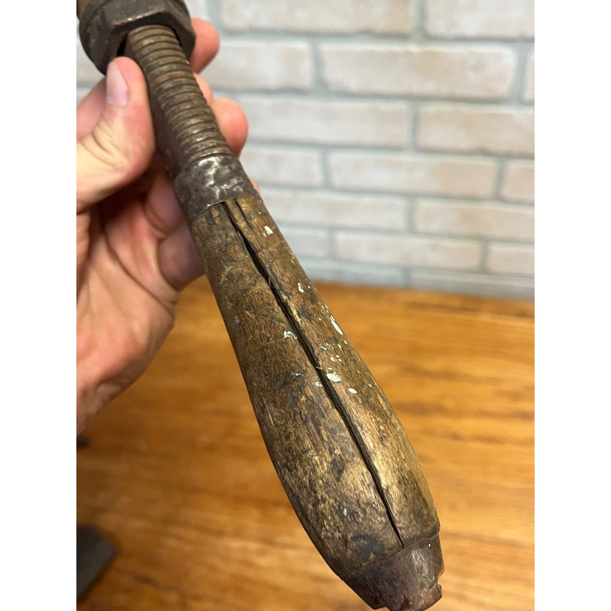 Antique Northern Pacific Railway NP RY Railroad RR  Adjustable Wrench - As-Is
